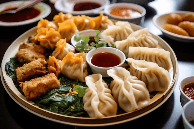 This is an image of Momos